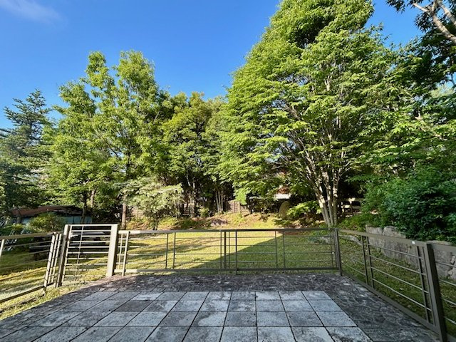 大津市北比良中古住宅の庭