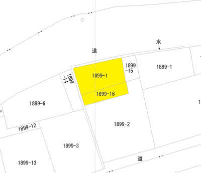 【土地図】 | 湯島町字萩平 戸建