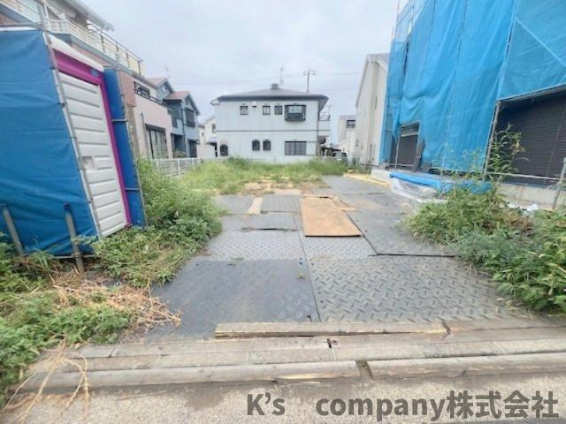 ◎茅ヶ崎市香川5丁目　売地　区画4の外観|ゆったりとした前面道路☆