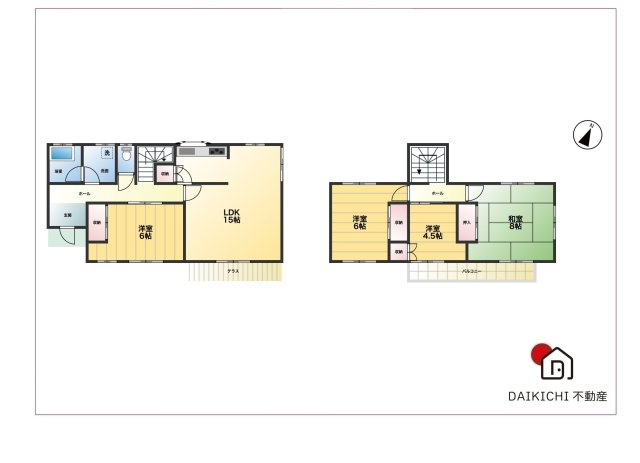 【間取り】 | 東松山市山崎町　中古戸建