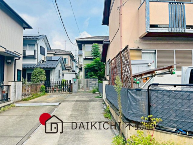 【前面道路含む現地写真】 | 東松山市山崎町　中古戸建