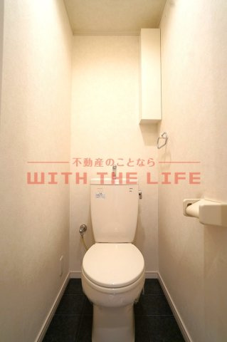 アセット【10,000円キャッシュバック対象物件】のトイレ|落ち着いたトイレです