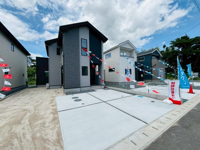 ケイアイエルデ／菊池郡大津町１期／１号棟の外観|完成済みの物件！即案内可能です！当日内覧・夜間の内覧OK！