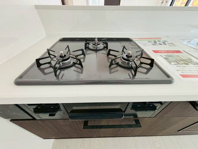 ケイアイエルデ／菊池郡大津町１期／１号棟のキッチン|完成済みの物件！即案内可能です！当日内覧・夜間の内覧OK！