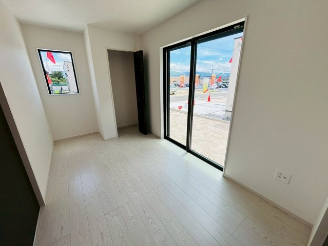 ケイアイエルデ／菊池郡大津町１期／１号棟の洋室|完成済みの物件です！即案内可能です！当日内覧・夜間の内覧OK！