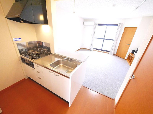 レオパレス南生駒のキッチン|キッチンでお料理をお楽しみください