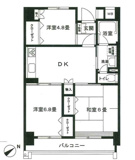 越中島三丁目ハイツ１号棟の画像