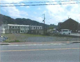 甲賀市信楽町長野の事業用地の外観