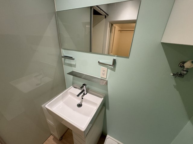 スジュの独立洗面台