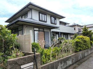【外観】 | 東金市藤下飛地　二世帯中古戸建 | セキスイハウス施工軽量鉄骨2世帯住宅7SLDK　敷地約86坪 駐車3台可 IHクッキングヒーター　