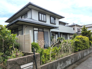 【外観】 | 東金市藤下飛地　二世帯中古戸建 | セキスイハウス施工軽量鉄骨2世帯住宅7SLDK　敷地約86坪 駐車3台可 IHクッキングヒーター　