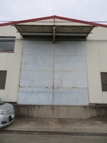 川越市大字古谷本郷の倉庫の外観