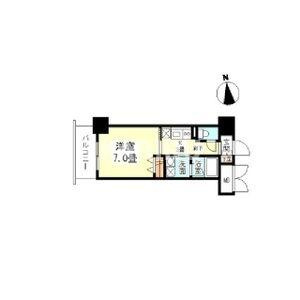 CASA京橋の間取り