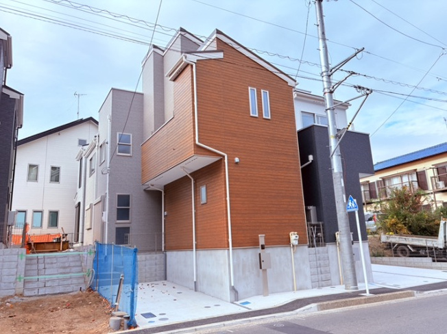 【外観】 | ★仲介手数料無料★ 新築デザイナーズ分譲住宅全5棟　港北区大倉山 | 仲介手数料無料！お問合せ下さい/080-7058-7312 