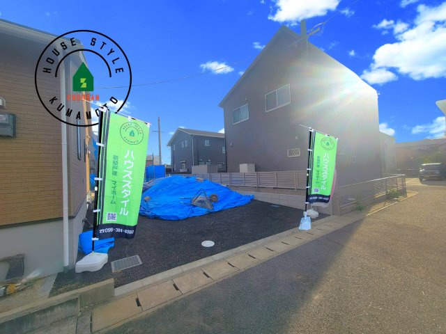 熊本市南区並建町第3-1棟（1号棟）の前面道路含む現地写真|見学の時間などお気軽にお問い合わせ下さい。