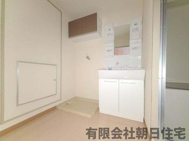 【独立洗面台】 | ネオハイツ松江 | 独立洗面台あり、毎朝おしゃれに忙しい女性の方におすすめです