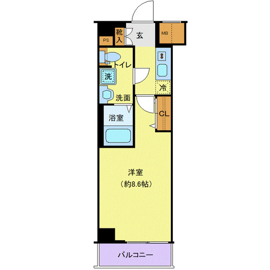 【間取り】 | ジェノヴィア中野島