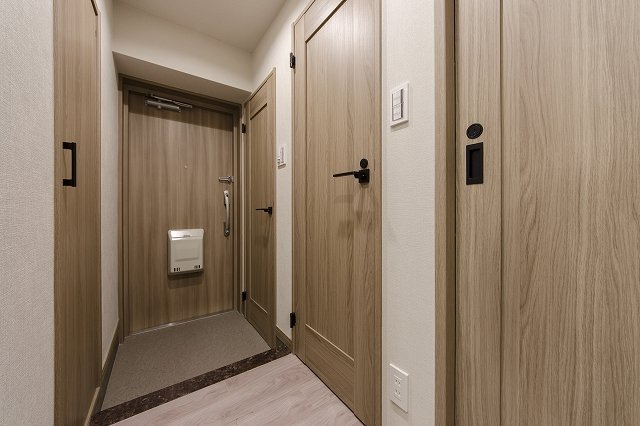 ライオンズマンション王子第５の玄関