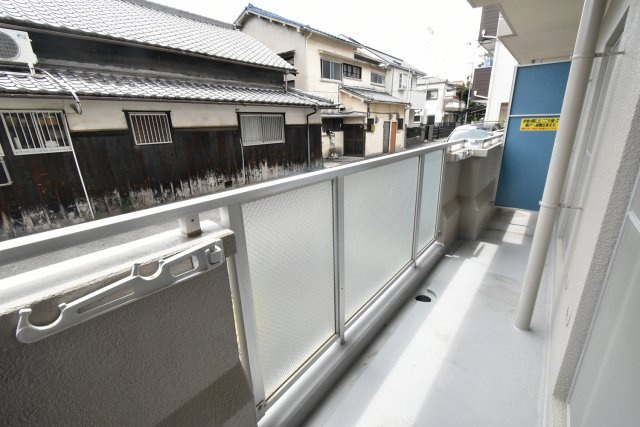 メゾンアイリスのバルコニー