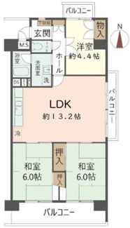 【間取り】 | 京都堀川グランドハイツ