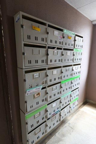 パークマンション天神のその他共用部分|集合郵便受け