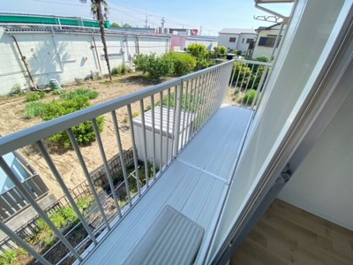 プレジール今枝のバルコニー