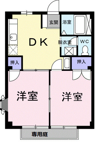 アーバン不知火の間取り