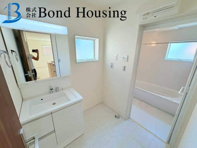 BELS取得　錦が丘1丁目　新築３区画　3号棟の洗面所