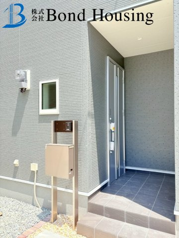 BELS取得　錦が丘1丁目　新築３区画　3号棟の玄関