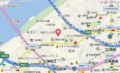 【地図】 | ベリー海老江