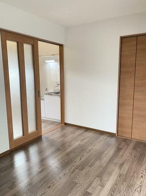 ハイツ恵利佳の寝室