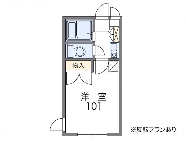 神戸市西区池上２丁目の賃貸マンションの間取り|代表的な間取のため実際の間取とは異なる場合があります
