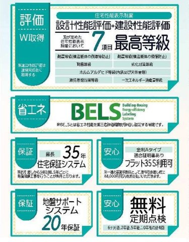 南甲子園2丁目新築戸建2号棟　全2区画の間取り|3号棟5,680万円