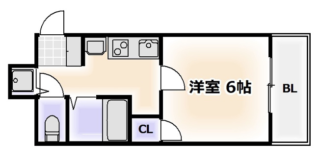 【間取り】 | プレサンス難波EASTモダニティ