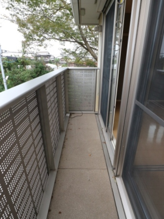 ラフォーレ塚崎のバルコニー