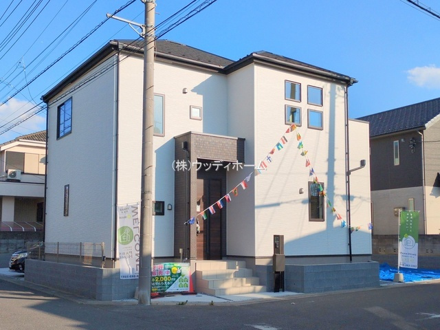 越谷市弥栄町11期　新築一戸建て　1号棟の外観