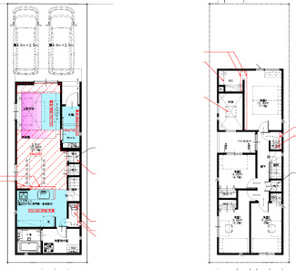 【間取り】 | 【名古屋市瑞穂区松月3丁目新築戸建1号棟】✨️仲介手数料無料✨️