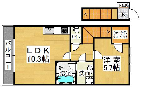 シエスタコートの間取り|※間取りが現況と異なる場合は現況を優先します※