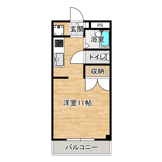 エトワール21比島の間取り