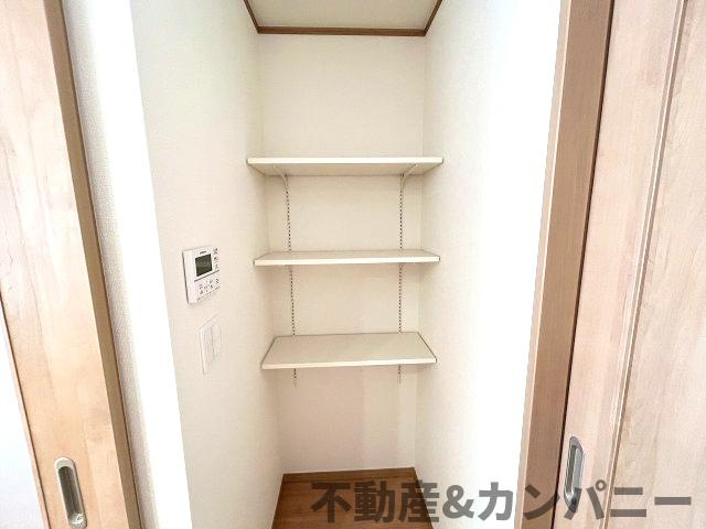 ハートフルタウン北吉田　新築分譲戸建　の収納|大きなものも収納できそうです