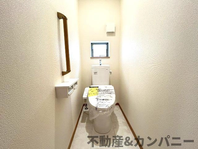 ハートフルタウン北吉田　新築分譲戸建　のトイレ|シンプルで使いやすいトイレです