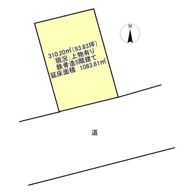 西条市大町　事業用物件の間取り