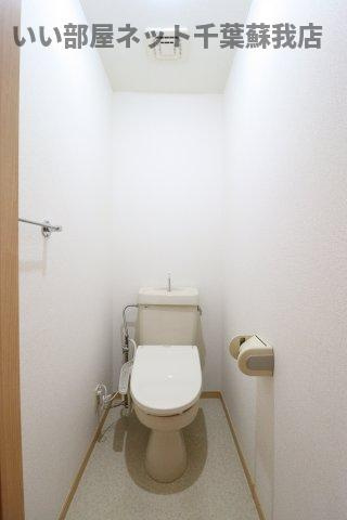 アーバンヒルズのトイレ|落ち着いたトイレです