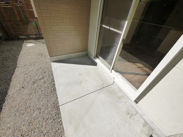 メゾン・ド・アンジュのバルコニー|お洗濯にも便利なバルコニー付き