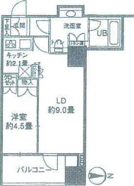 【間取り】 | カスタリアタワー品川シーサイド