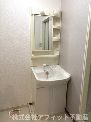 【洗面所】 | サンモール川口 B棟 | 洗髪洗面化粧台