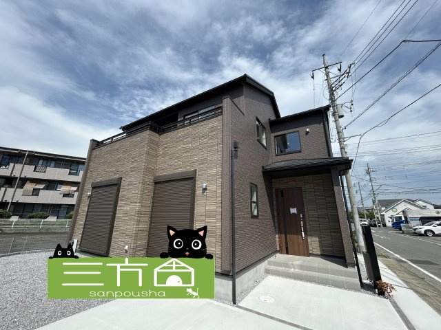 新築　高崎市下中居町　Blooming　Garden　１号棟の外観|現地写真　2025年9月完成しました！ご内覧等、お気軽にお問合せください♪　							
