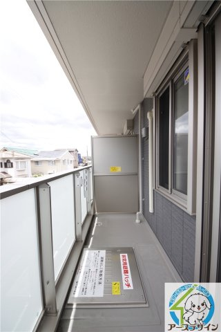 ル・リアン神戸のバルコニー|※類似部屋