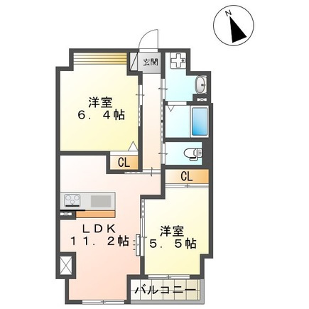 グラン クレールの間取り