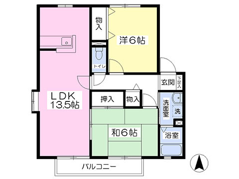 ソレジオの間取り|使い勝手の良い間取りです♪